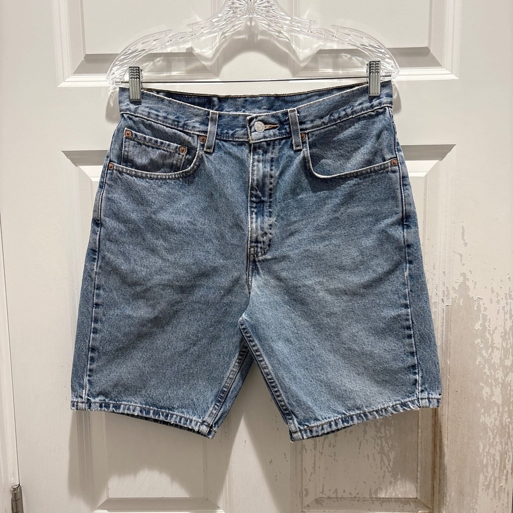 Vintage 90s Levis 505 Jean Shorts Jorts Size 32